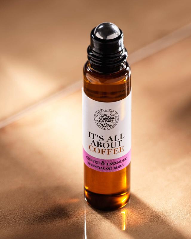 Смесь эфирных масел для деликатной бодрости. «Кофе &amp; Лаванда»