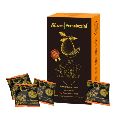 Share, Ферментированный помело Pomelozzini, 4 шт.