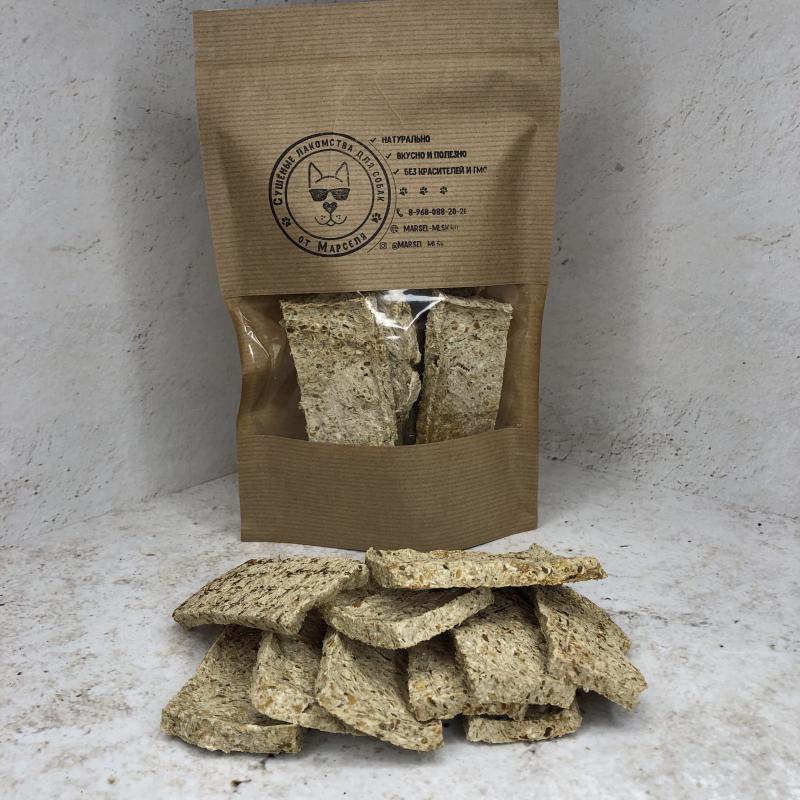 Чипсы Уши говяжьи + Вымя говяжье 100 гр.