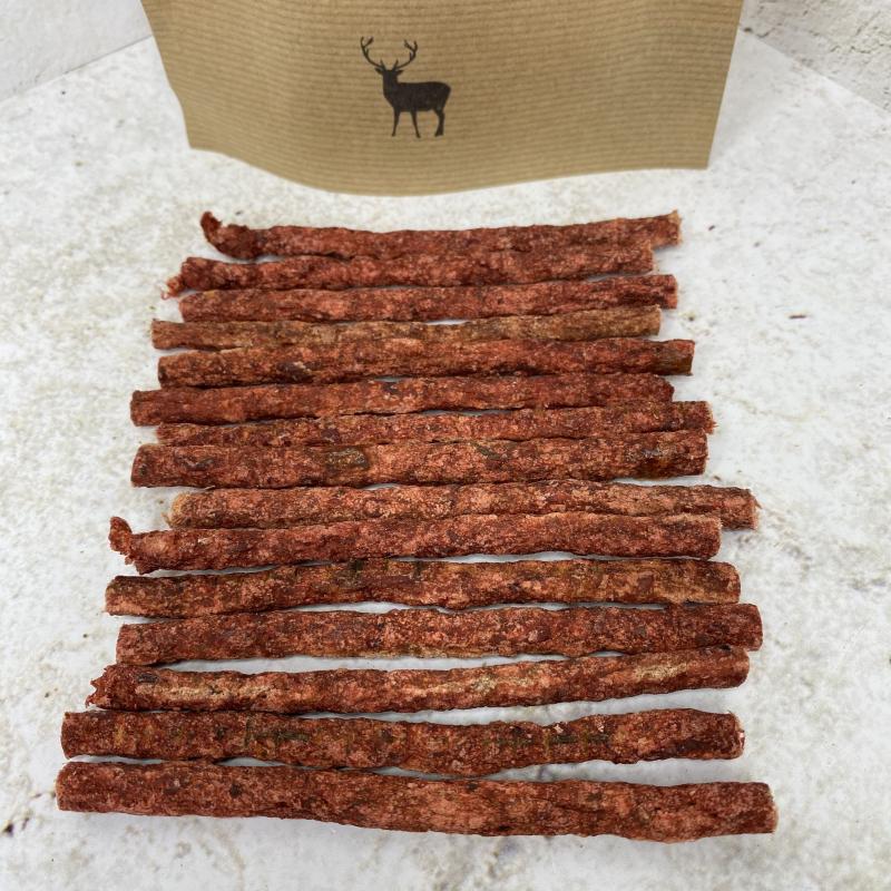 Колбаски Оленина с клюквой