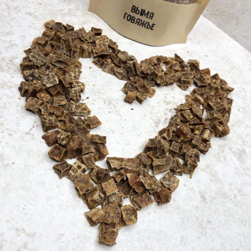 Вымя говяжье мелкие кусочки 1кг