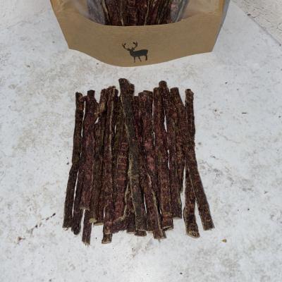 Колбаски с лосятиной и карельской рябиной