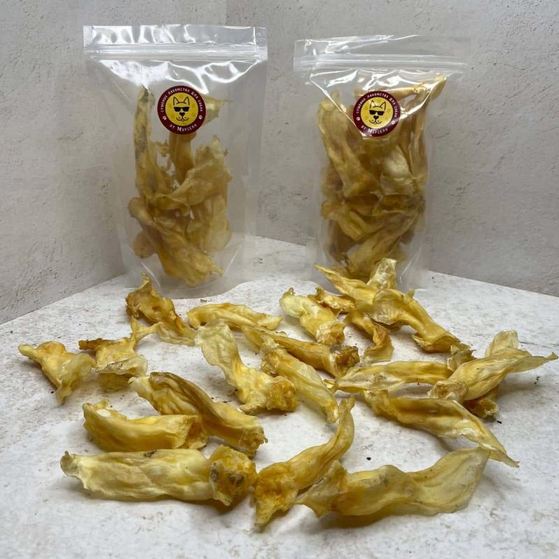 Уши кролика очищенные 50гр.