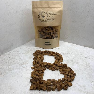 Вымя говяжье кусочки из фарша - 100 гр.