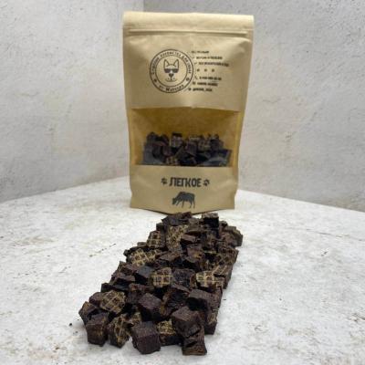 Легкое говяжье кусочки с овсяной мукой - 100 гр.