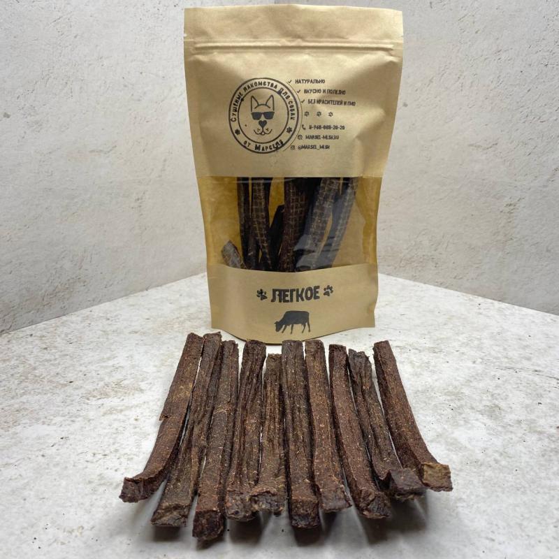 Легкое говяжье полоски с рисовой мукой - 100 гр.