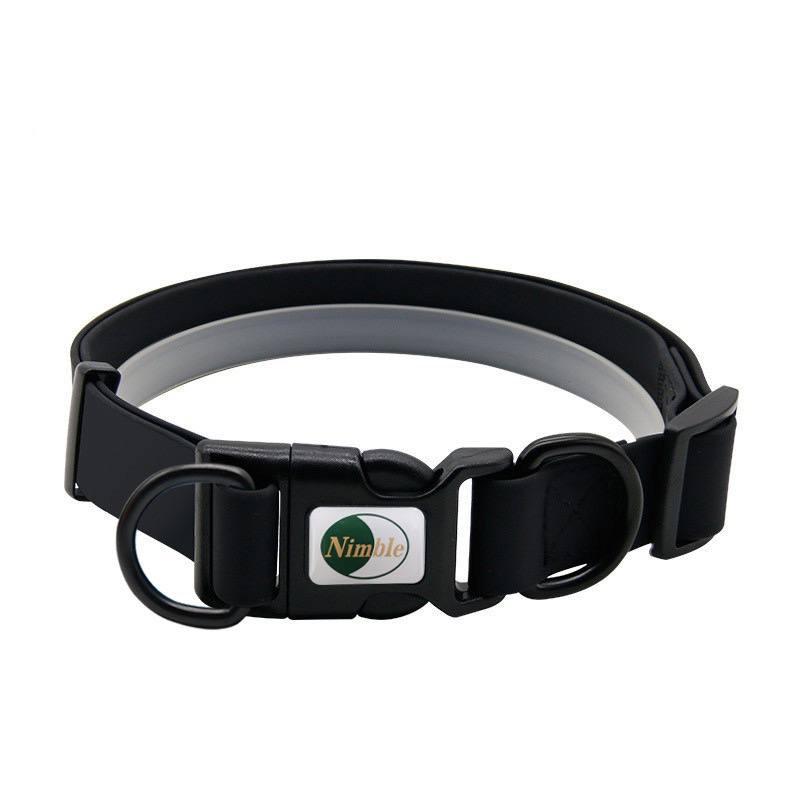 Биотановый ошейник S (обхват 24-36см ширина 15мм) - Black