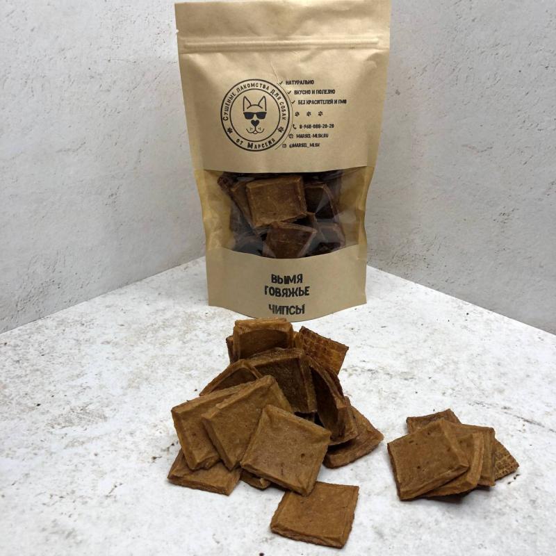 Вымя говяжье чипсы (Копировать) - 500 гр.