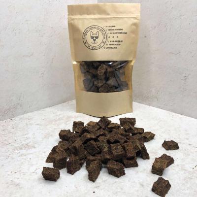 Печеньки в форме кубика - Рубец говяжий/Рис/морковь/легкое