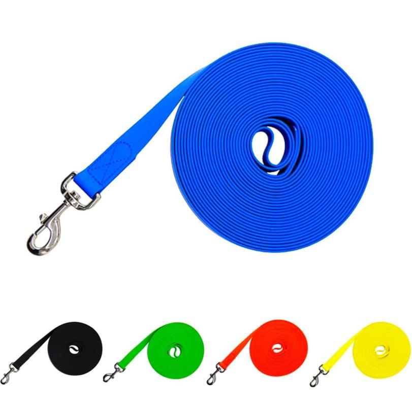 Биотановый поводок 3 метра с клепками