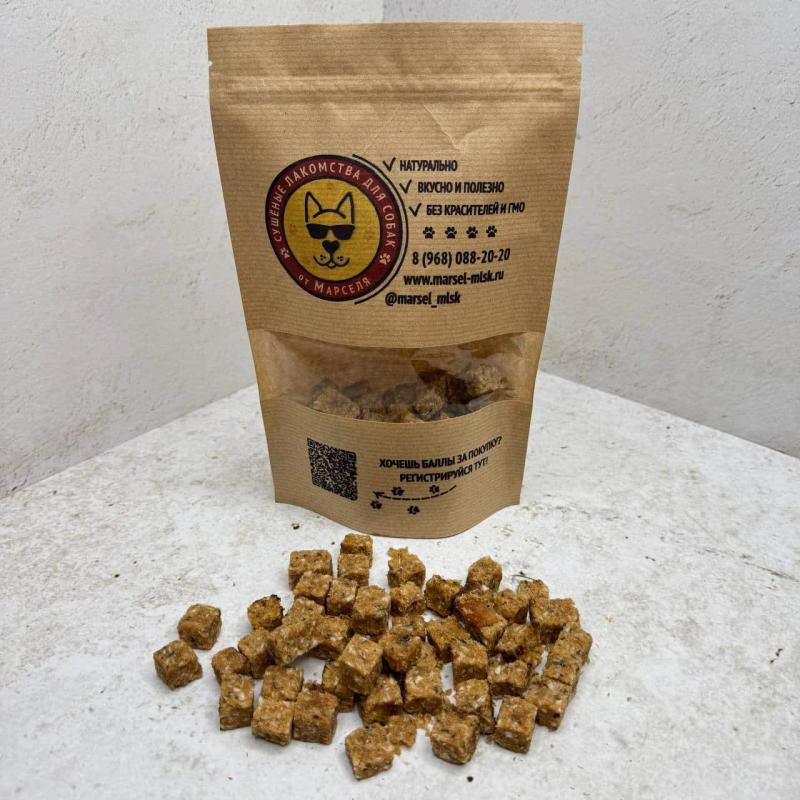 Рыба - Семга кусочки 1/1см