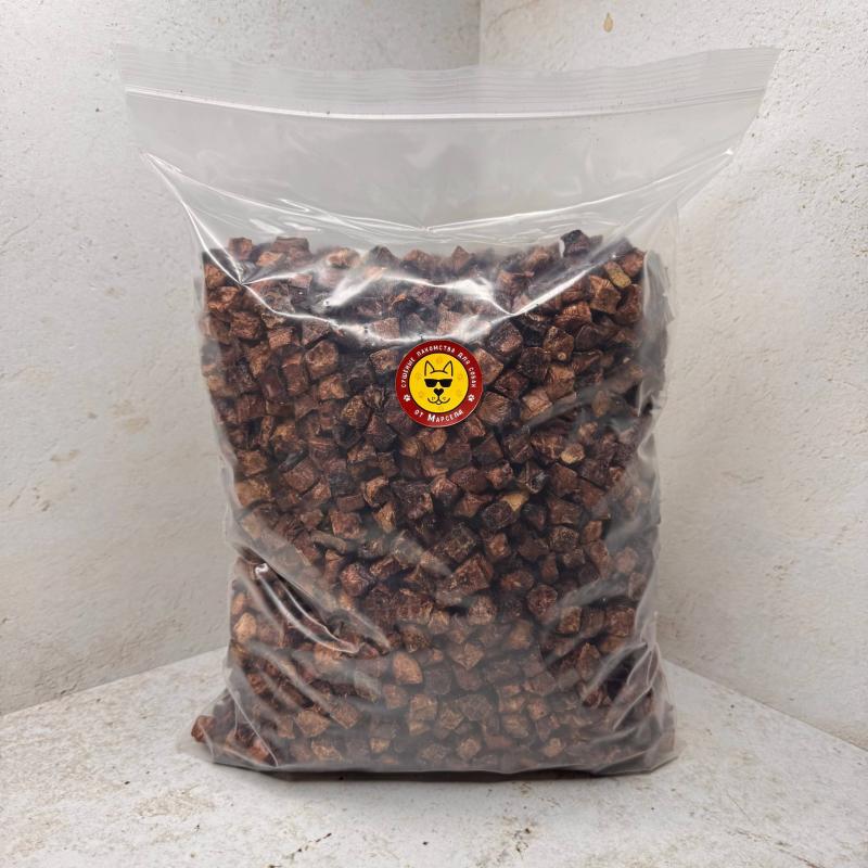 Легкое конское кусочки 1:1см - 1000 гр.