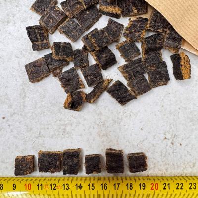 Мясные кусочки из конины/мясо конины 1:1см