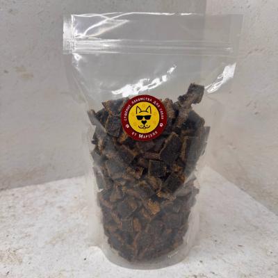 Мясные кусочки из конины/мясо конины 1:1см - 300 гр.