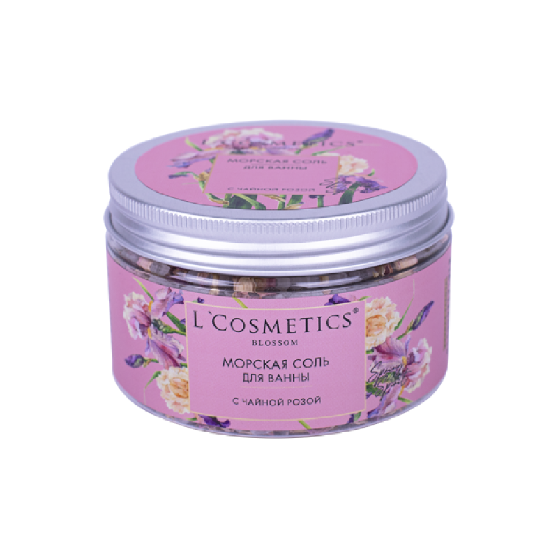 Морская соль Для ванны серии Spring Spirit "С чайной розой" 300 г
