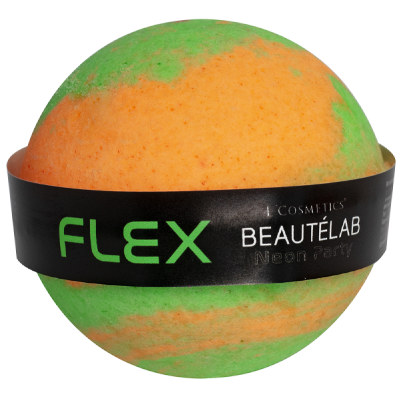 Бурлящие шарики Beautelab Neon Party «Flex» с пеной 130 г