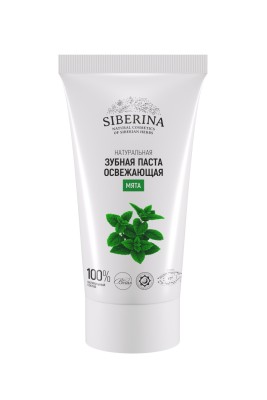 Зубная паста освежающая "Мята"