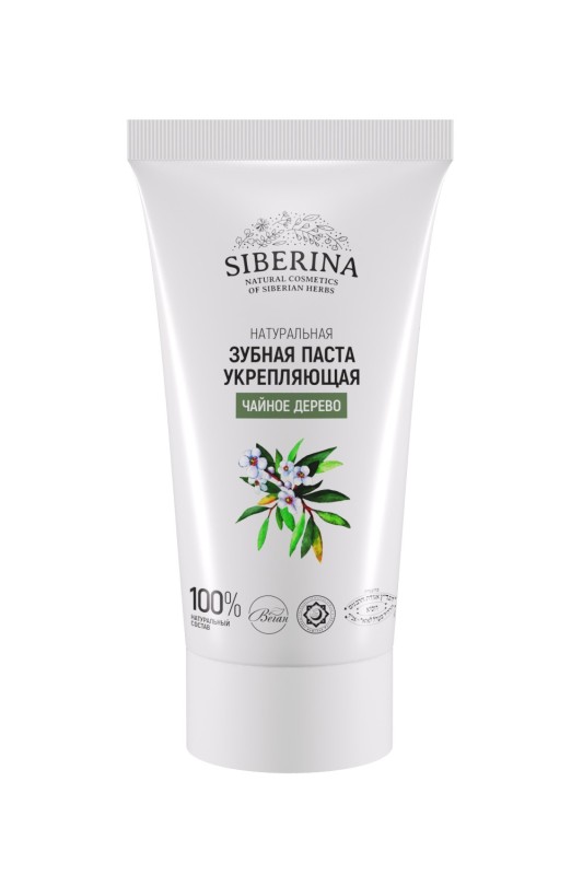 Зубная паста укрепляющая "Чайное дерево"