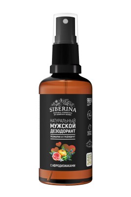 Мужской дезодорант "Розмарин и грейпфрут" с афродизиаками