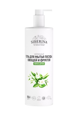 Гель для мытья посуды, овощей и фруктов "Чайное дерево"
