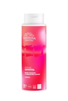 Шампунь с цинком “Мягкое очищение и профилактика перхоти”