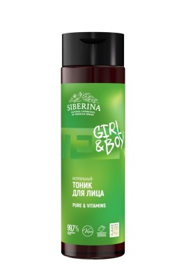 Натуральный тоник для лица "Pure & Vitamins"