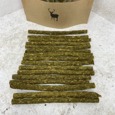 Колбаски Оленина с крапивой