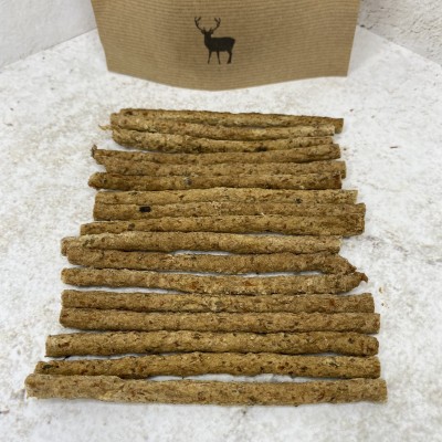 Колбаски Оленина с морковью