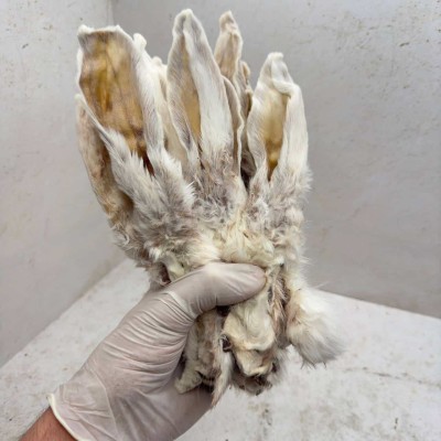 Уши кролика не очищенные - 200 гр.