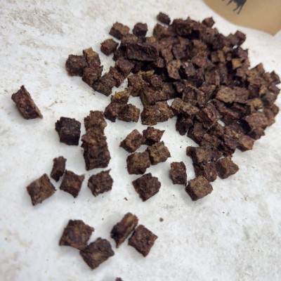 Печеньки мясные с Легким+Морковь+Яблоко кубик 1/1см - 0.5 кг