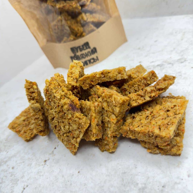 Печеньки - Рубец говяжий/Гречка/морковь