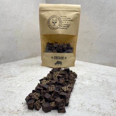 Легкое говяжье кусочки с овсяной мукой - 1 кг