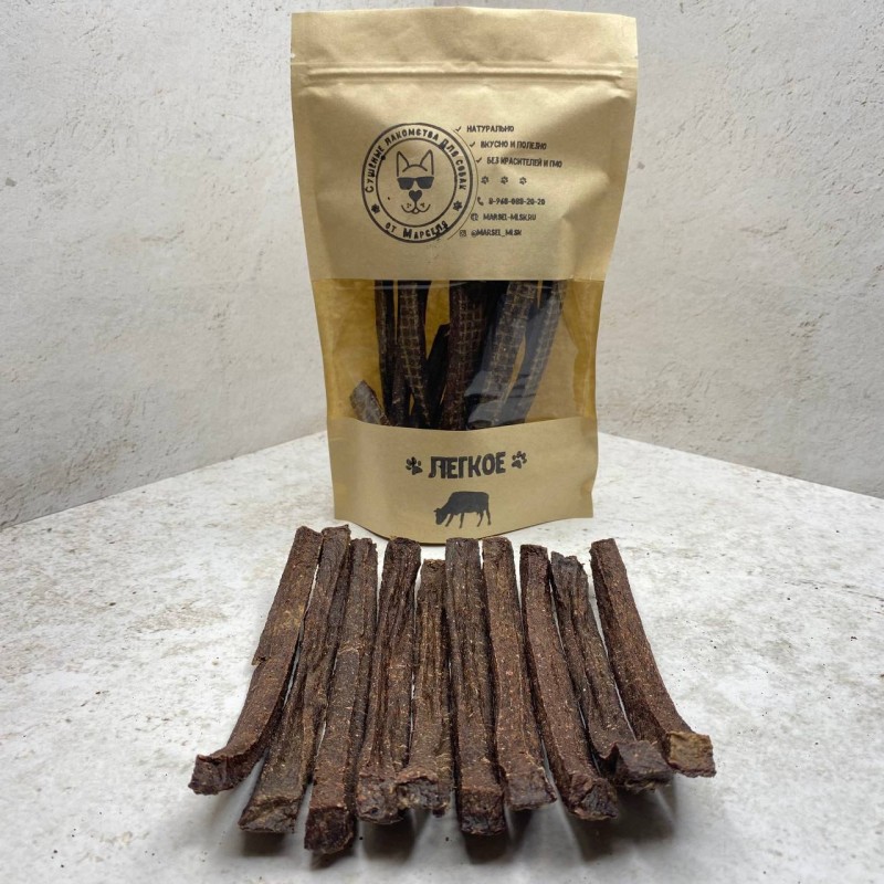 Легкое говяжье полоски с рисовой мукой - 300 гр.