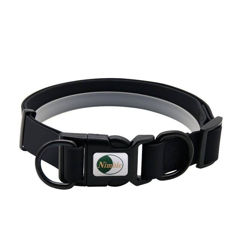 Биотановый ошейник S (обхват 24-36см ширина 15мм) - Black