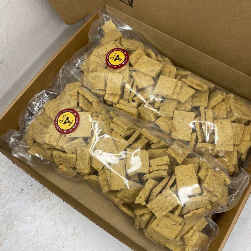 Треска+Морковь чипсы - 500 гр.