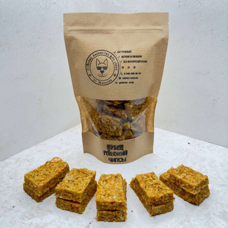 Печеньки - Рубец говяжий/Рис/морковь