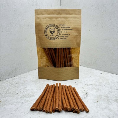 Колбаски из Оленины с карельской форелью - 100 гр.