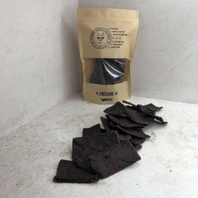 Легкое говяжье - чипсы - 500 гр.