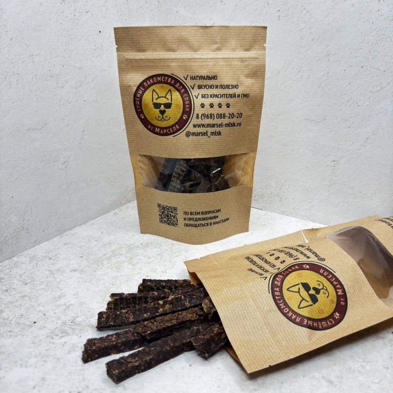 Сердце барана 100 гр. (брусочки) - 1000 гр.