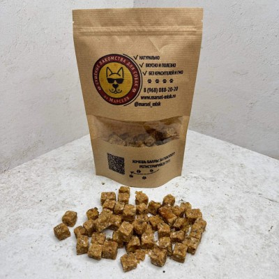 Рыба - Семга кусочки 1/1см