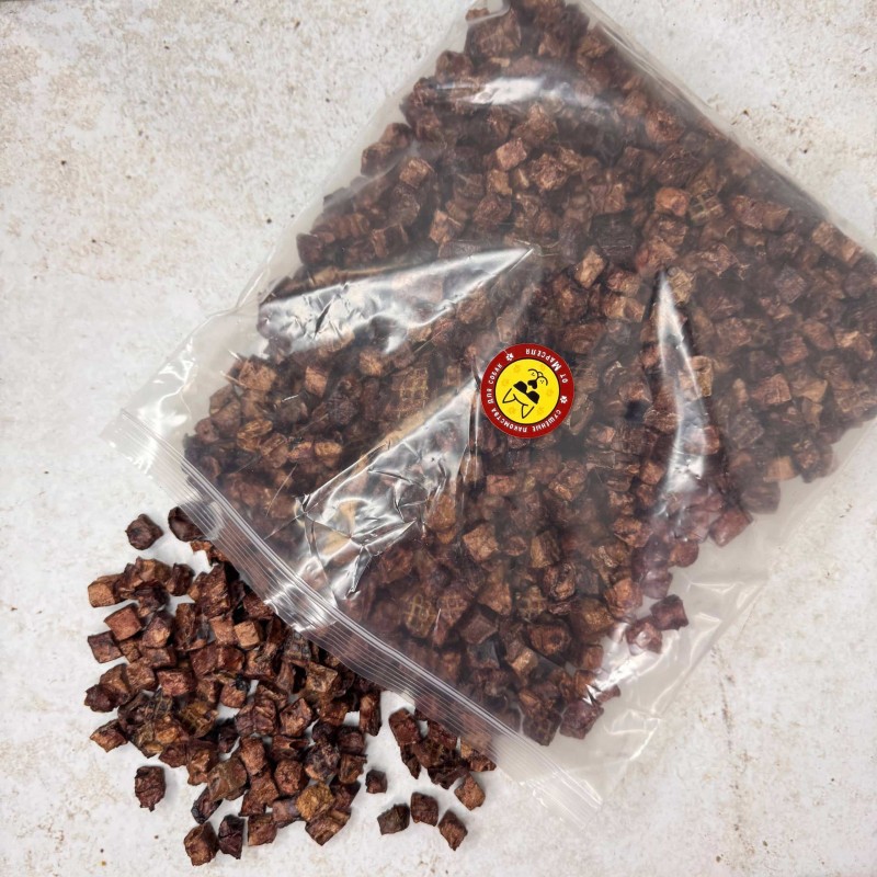 Легкое конское кусочки 1:1см - 500 гр.