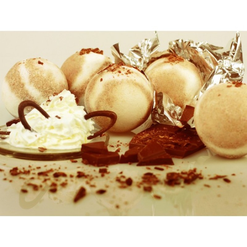 Бурлящие шарики «Молочный шоколад» с пеной 130 г