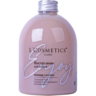 Йогурт - пенна Для ванны "Шоколад с молоком" 500 мл