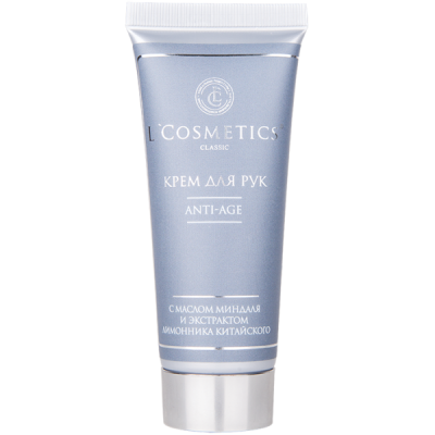 Крем для рук Classic «Anti-age» с маслом миндаля и экстрактом лимонника китайского 75 мл
