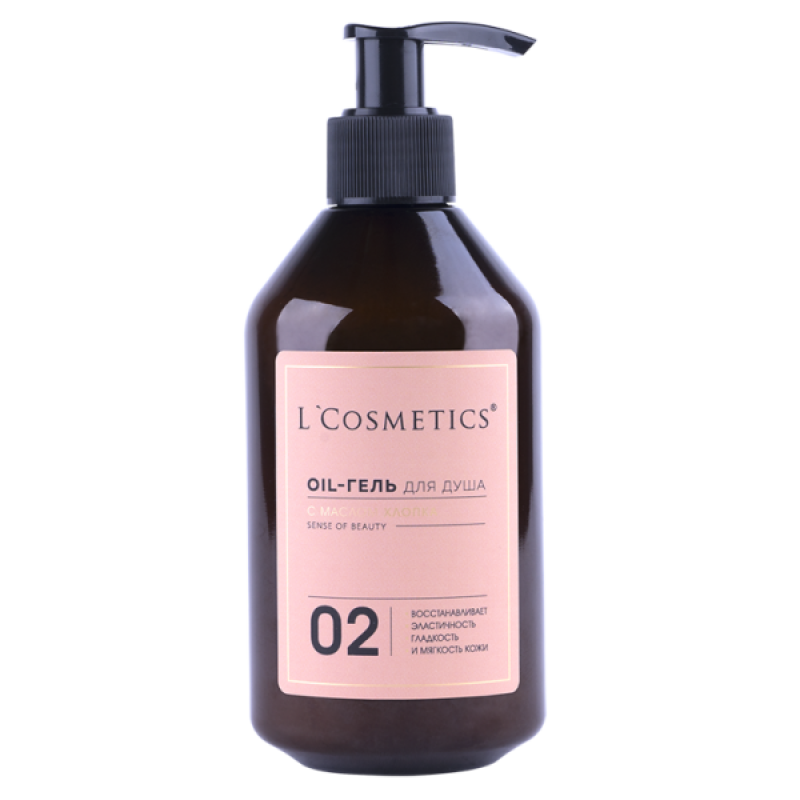 Oil-гель для душа Sense of Beauty с маслом хлопка 250 мл