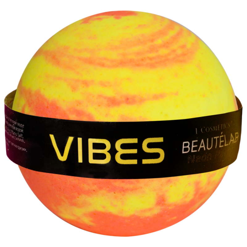 Бурлящие шарики Beautelab Neon Party «Vibes» с пеной 130 г