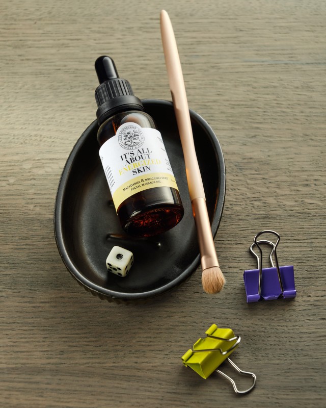 Массажное масло для лица «Макадамия &amp; Семена Брокколи»