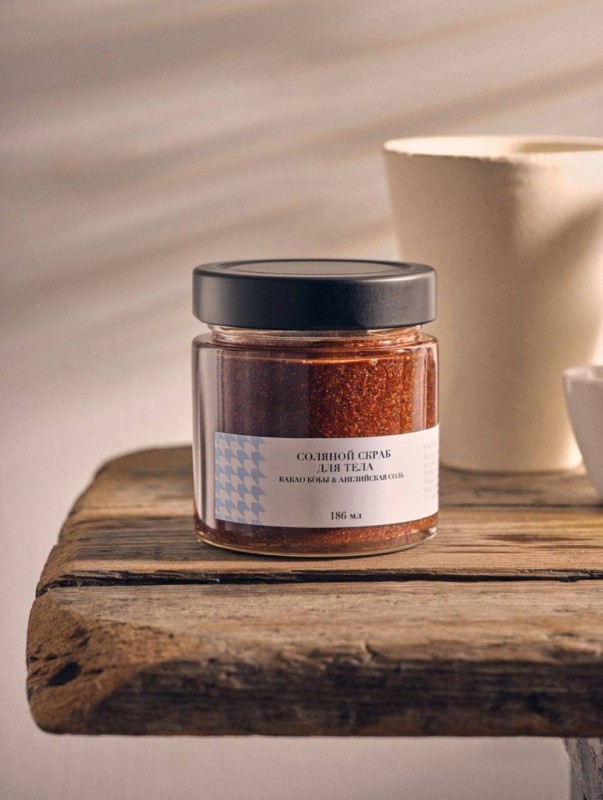Скраб для тела «Какао-бобы &amp; Английская соль»