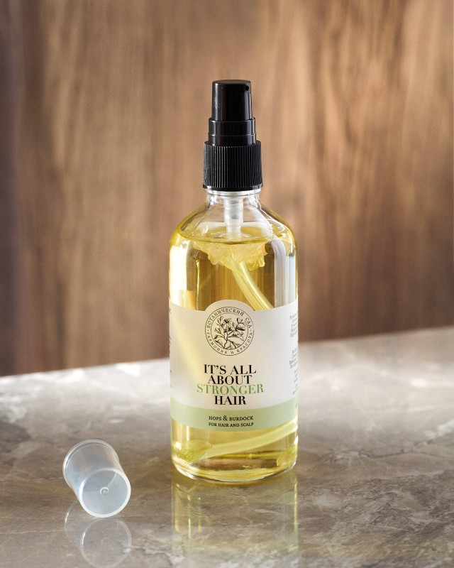 Масло для кожи головы и волос «Хмель &amp; Репей»