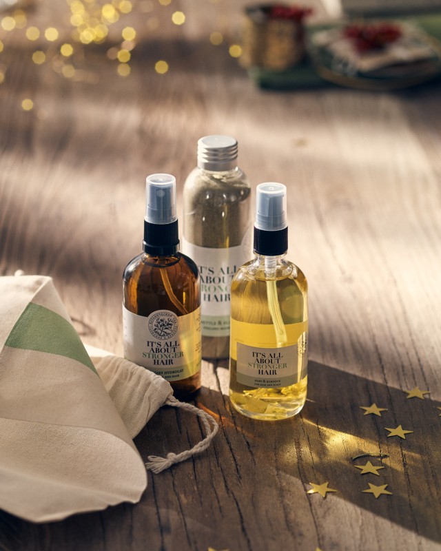 Подарочный косметический набор для здоровья и красоты волос «It's all about stronger hair»